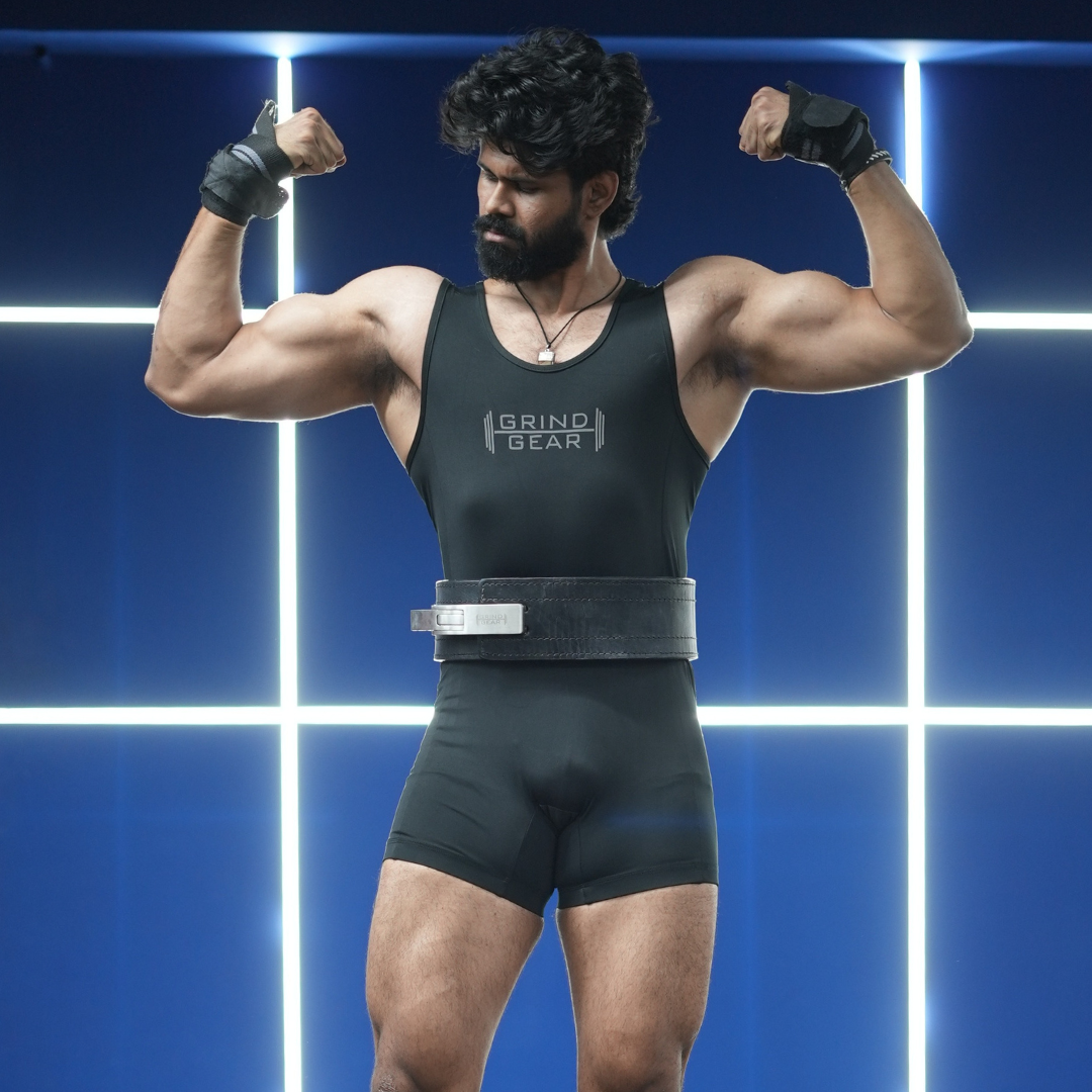 Grind Gear PowerFlex Singlet (Black) - Main Image