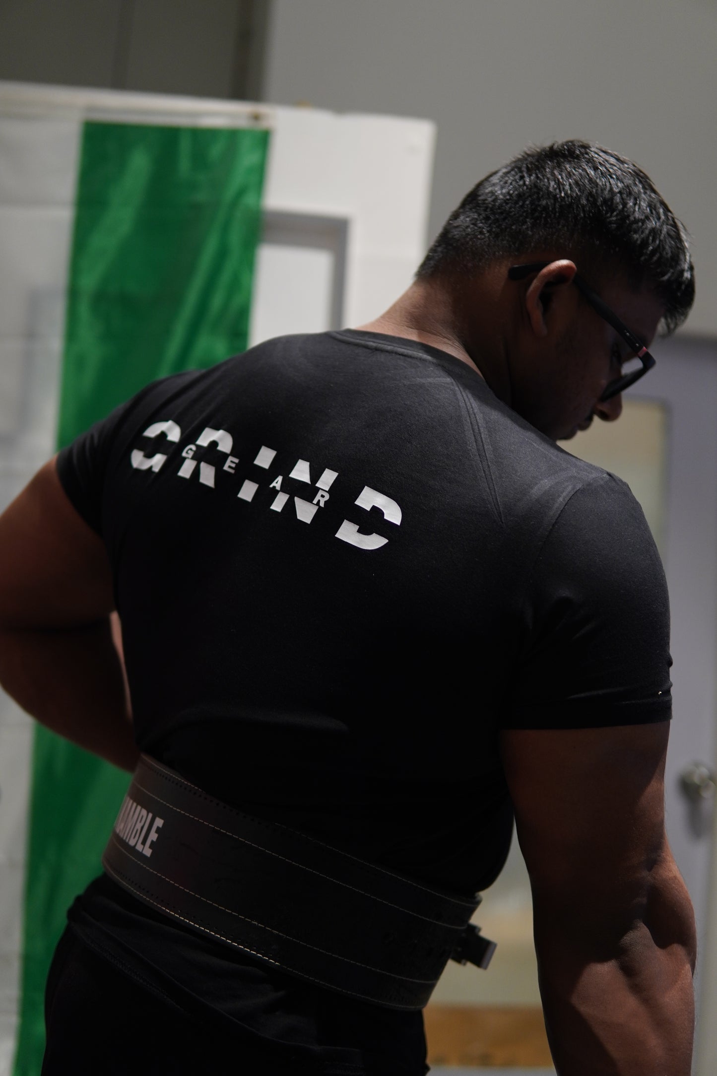 Grind Gear Back Print T-shirt - Black