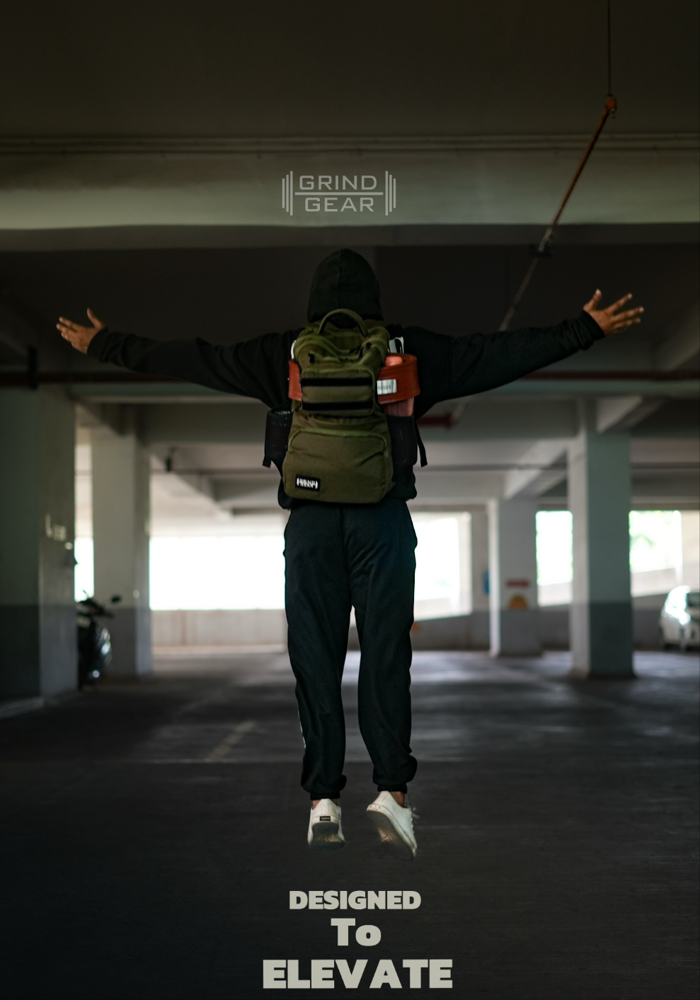 Backpack with Belt Holder