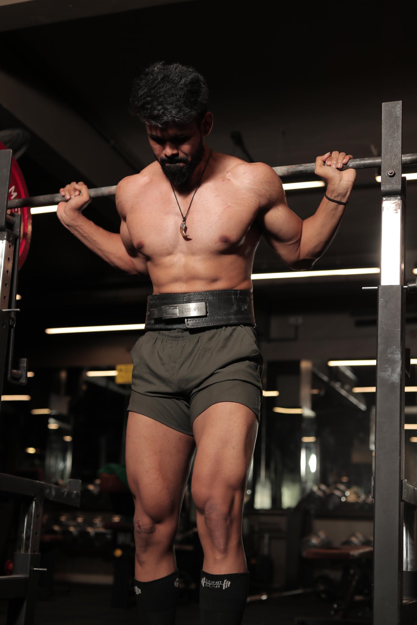 ADJUSTABLE 13MM POWERLIFTING LEVER BELT