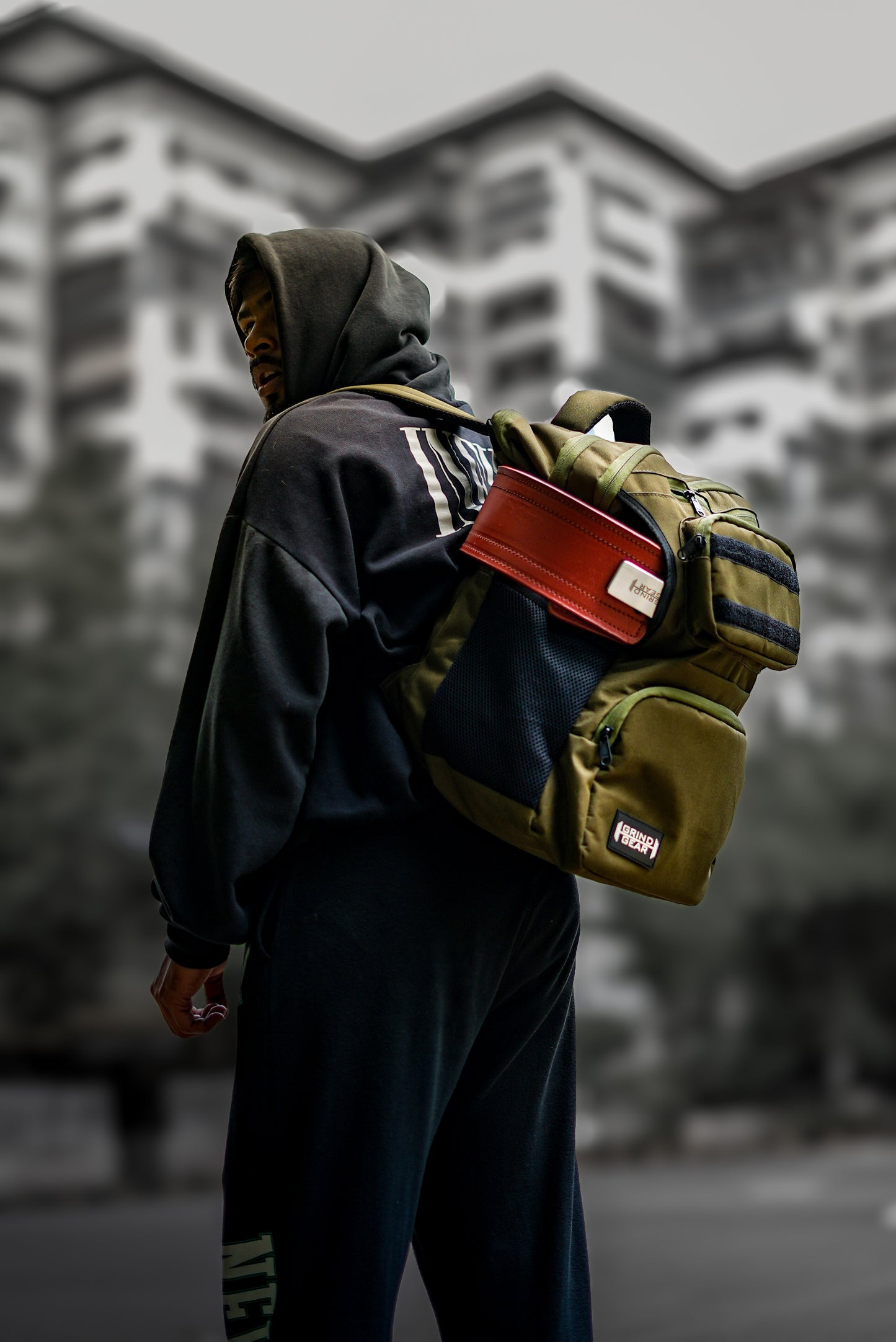 Backpack with Belt Holder