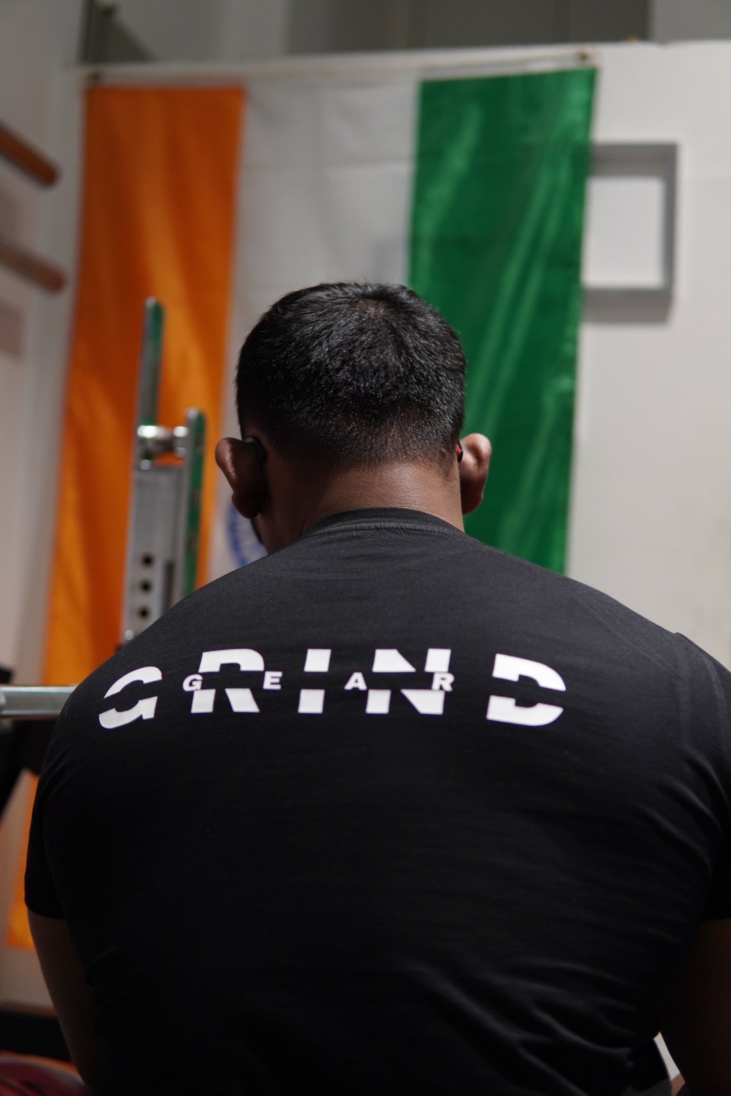 Grind Gear Back Print T-shirt - Black