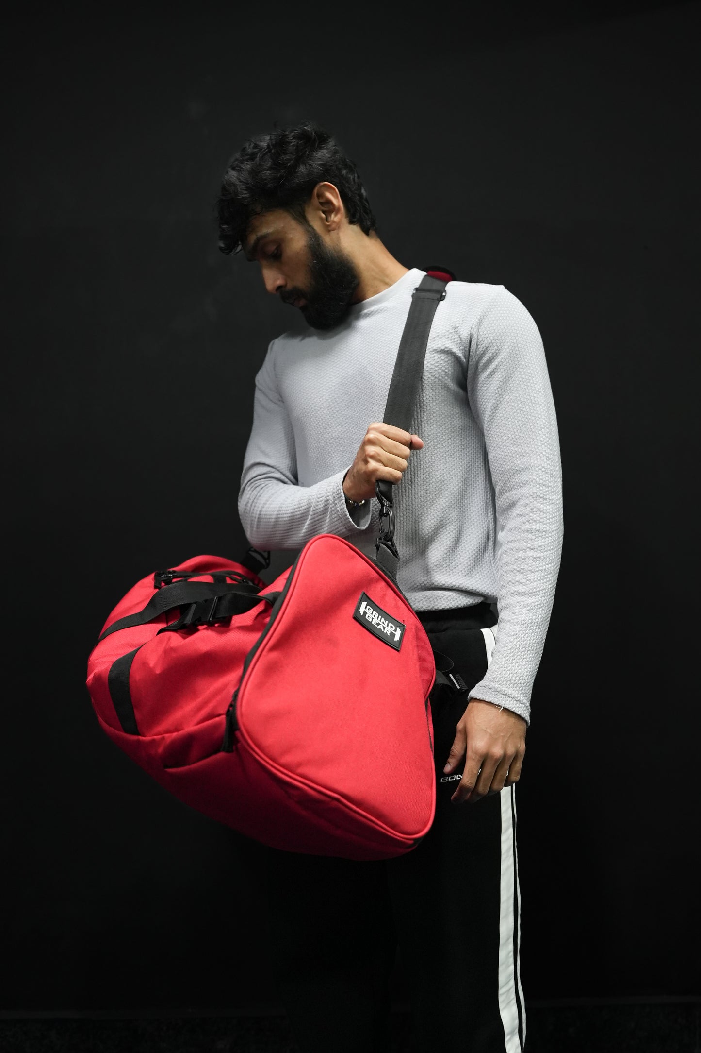 POWERLIFTING DUFFLE BAG 40L WITH BELT HOLDER