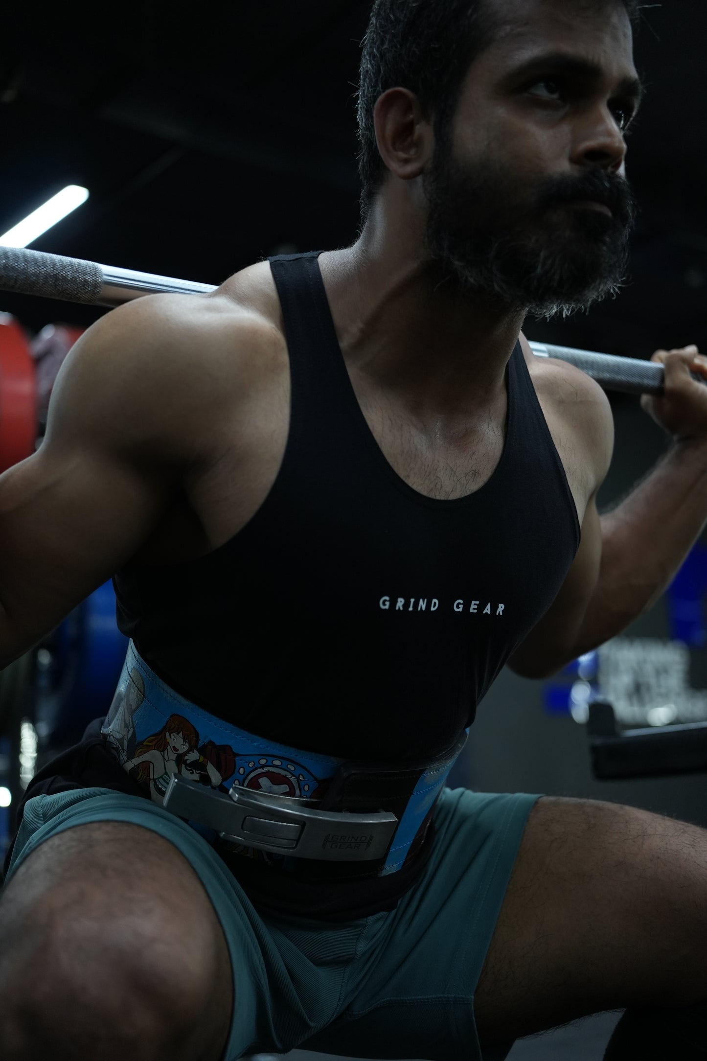 LIFT STRINGER - BLACK, 100% Cotton