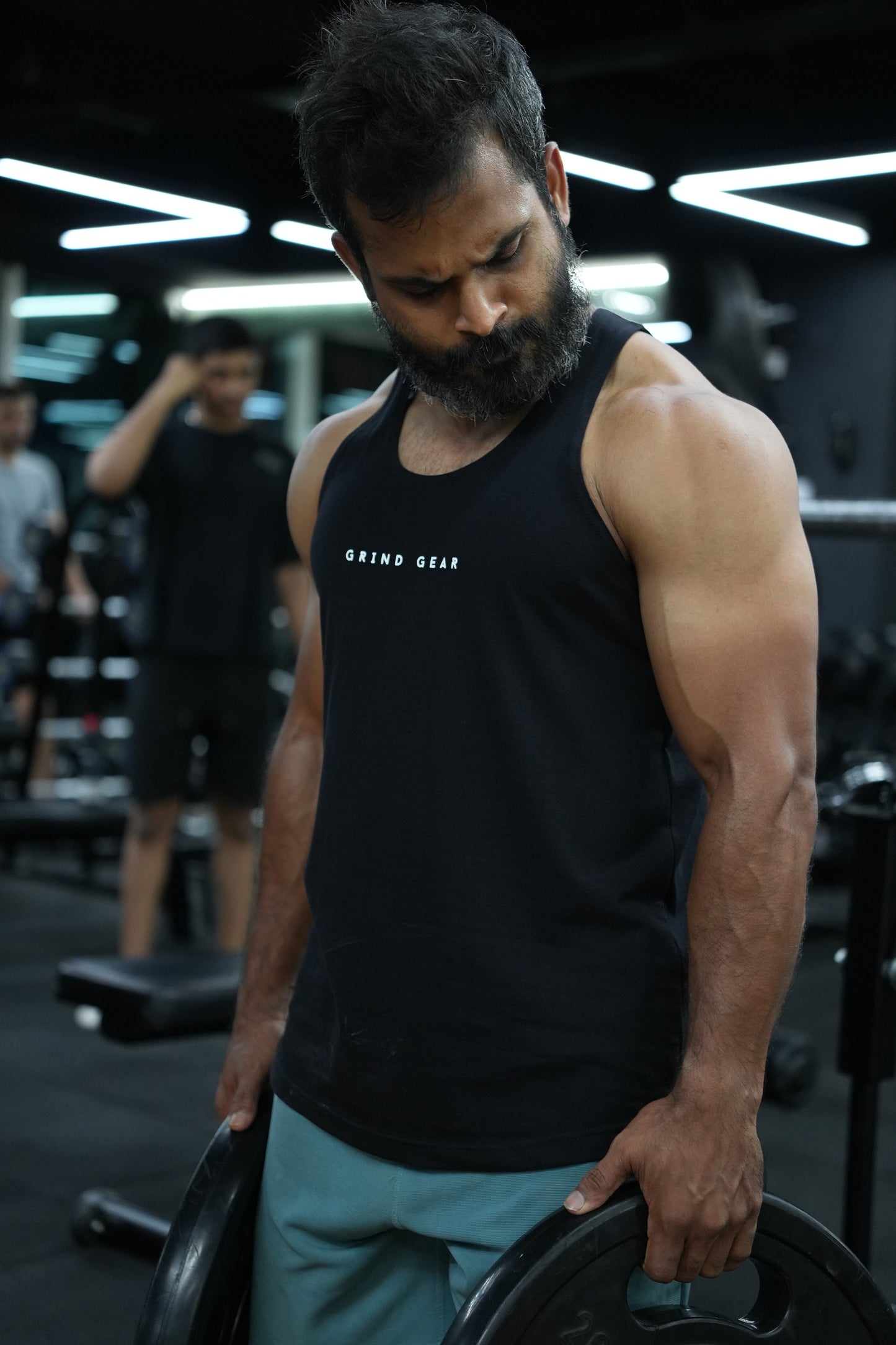 LIFT STRINGER - BLACK, 100% Cotton