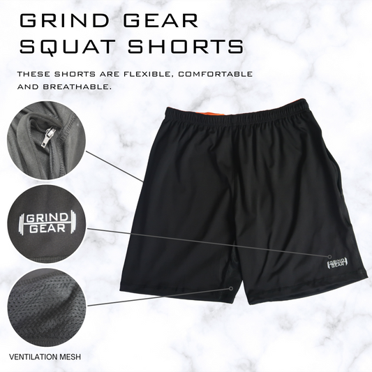 Grind Gear Squat Shorts (Black)